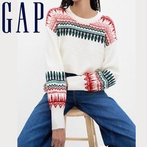 Gap Forever Cozy Fair Isle Sweater